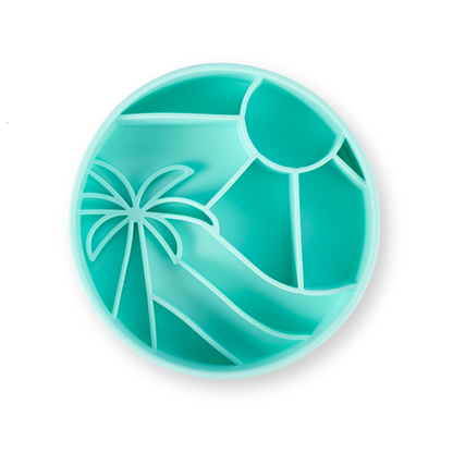 Happy Dingos Loco Coco Slow Feeder Bowl : Seafoam