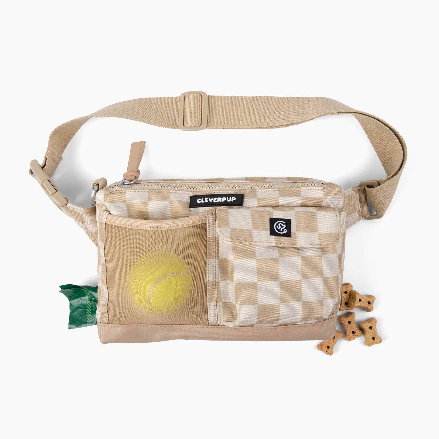 Dog Walk & Train Sling Bag: Leopard