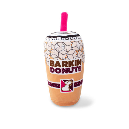 Barkin Donut Iced Coffee Dog Toy