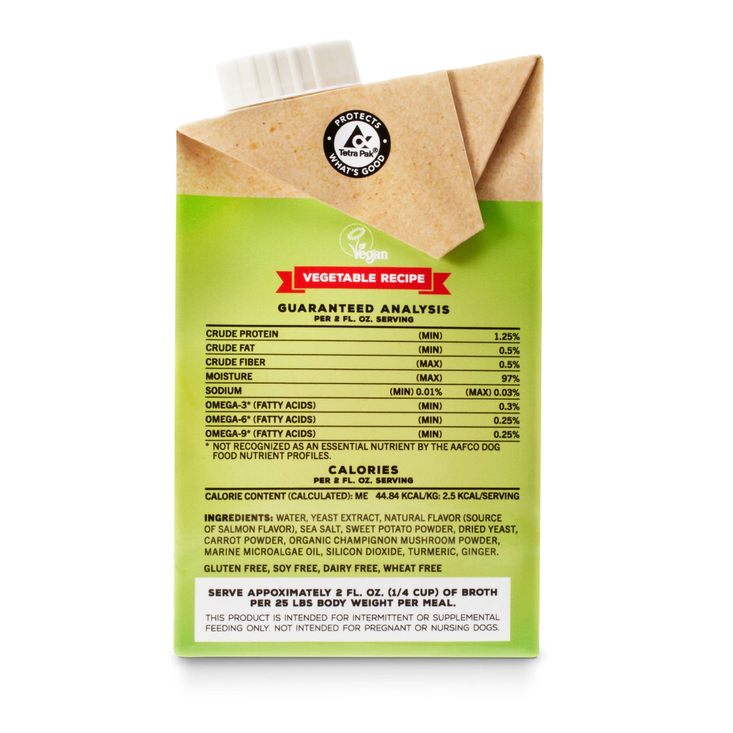 Mini Brutus Broth Skin & Coat Vegetarian Bone Broth