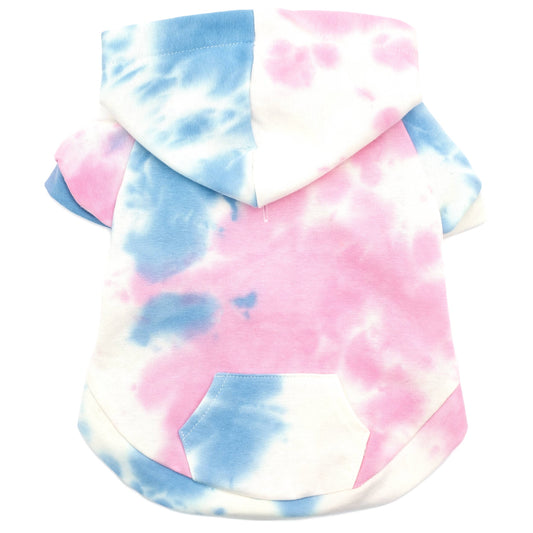 Tie Dye Hoodie: Pink