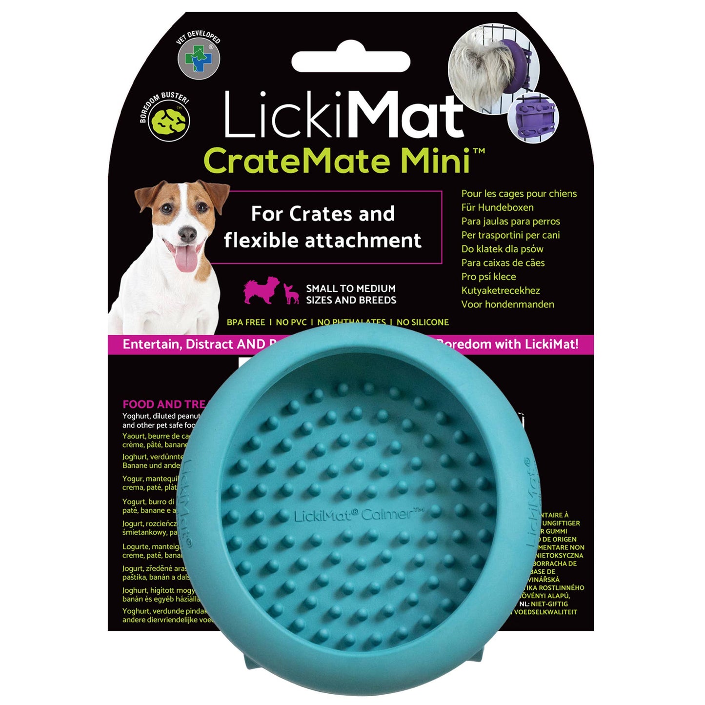 LickiMat CrateMate: Turquoise