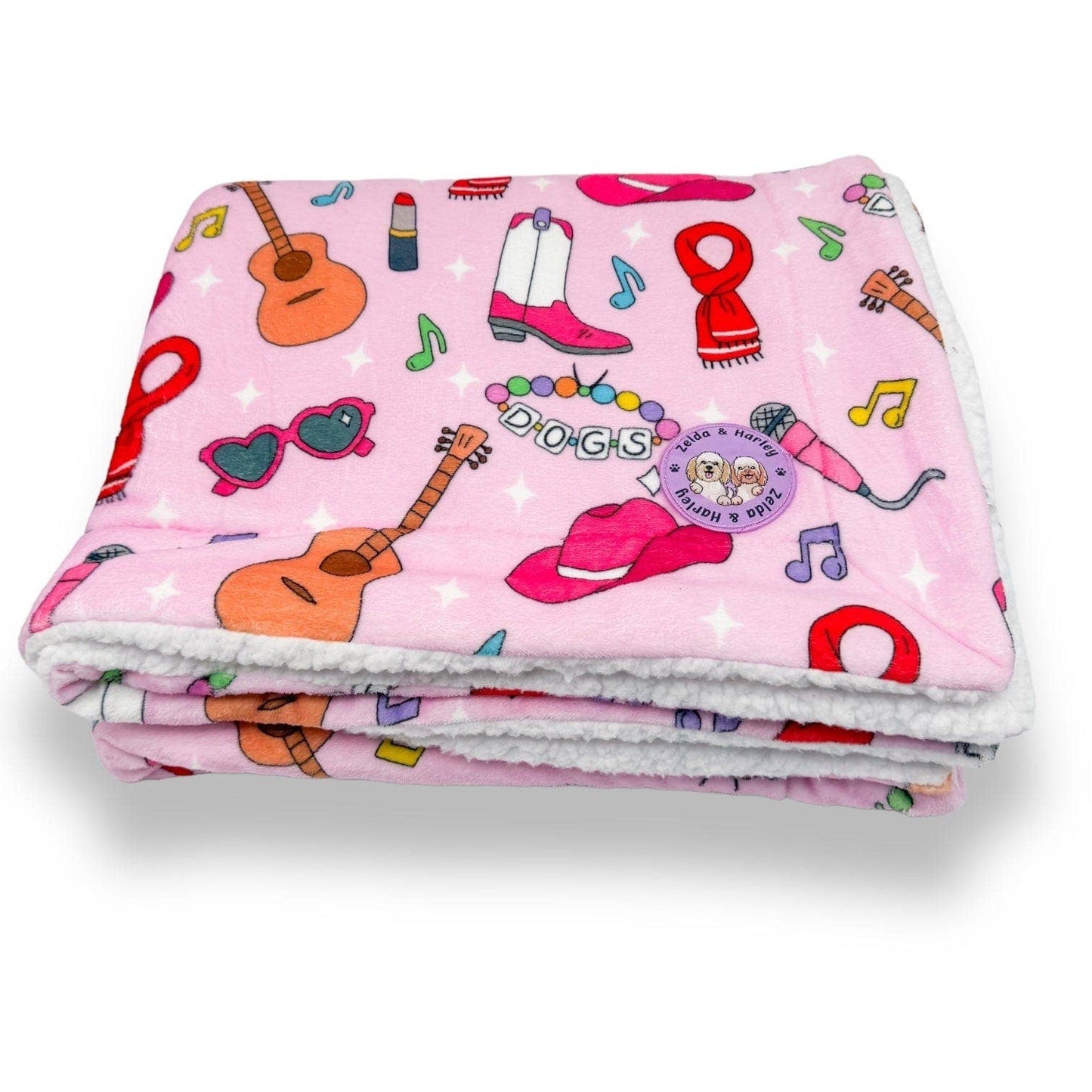 Shake it Off (Poochie's Version) Dog Blanket