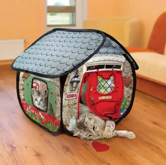 Kong Play Spaces Bungalow Cat Toy