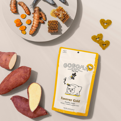 Gogoma  Turmeric + Anchovy Whole Food Dog Treat for Mobility