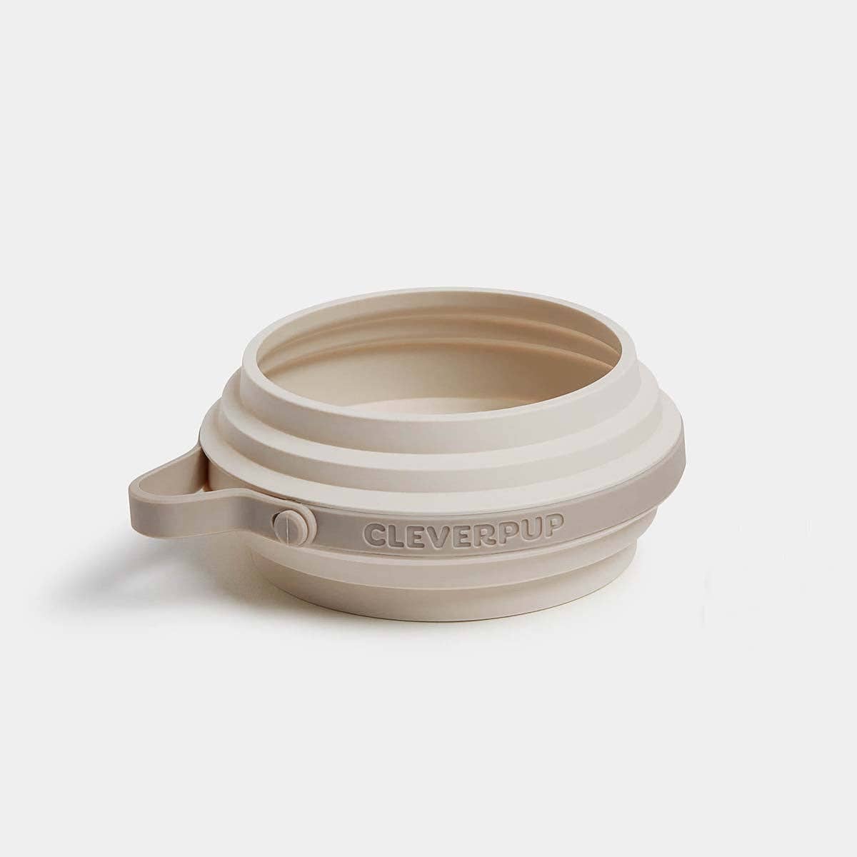 Nomad Collapsible Dog Bowl - Two Sizes Available: Sand Silicone / Large