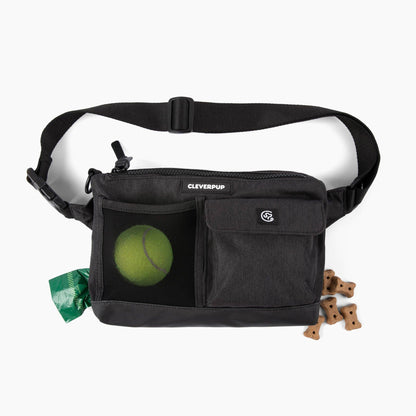 Dog Walk & Train Sling Bag: Graphite