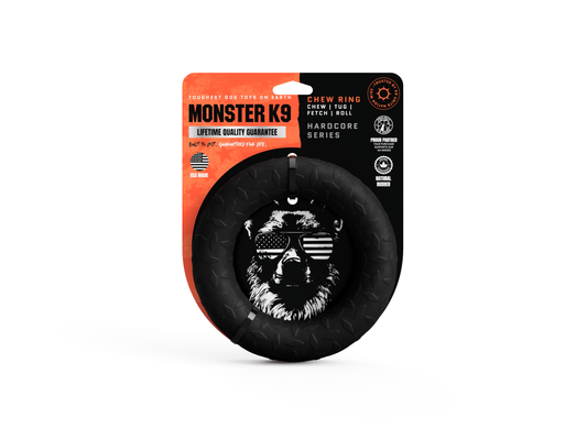 Black Chew Ring - Heavy Duty