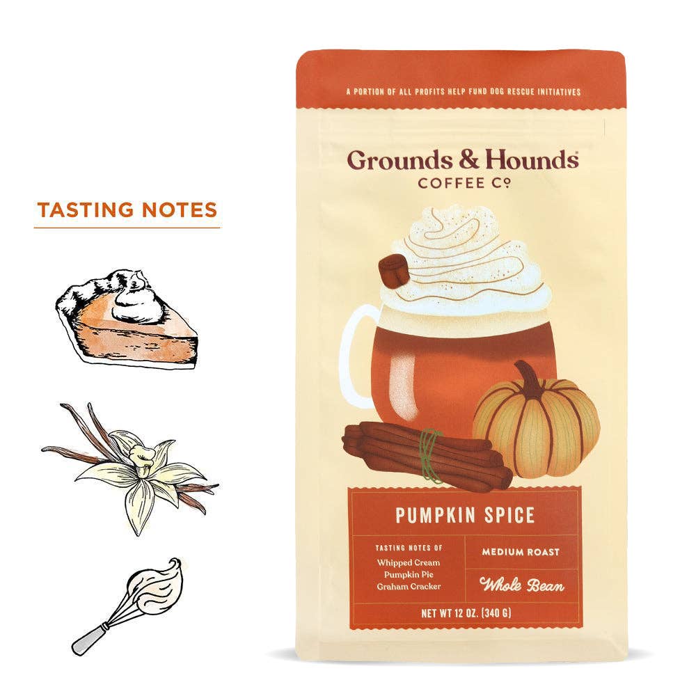 Seasonal Flavor: Pumpkin Spice: Ground 12 oz