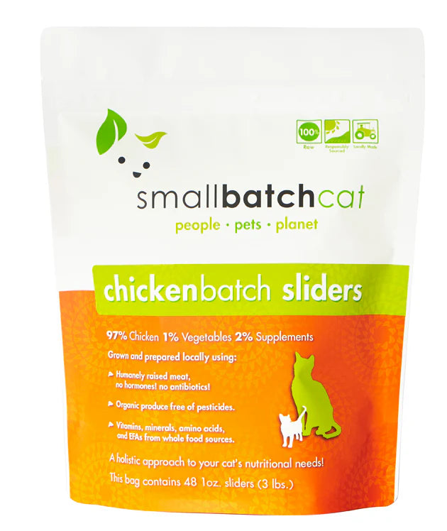 Small Batch Cat Frozen Sliders: Chicken