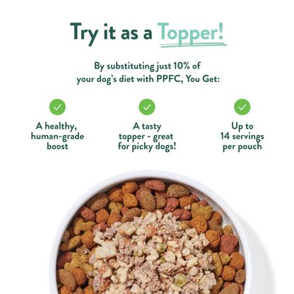 Portland Pet Food Rosie's Beef N Rice Wet Food Dog Pouches