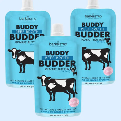 Dog Peanut Butter, Beef Broth Buddy Budder