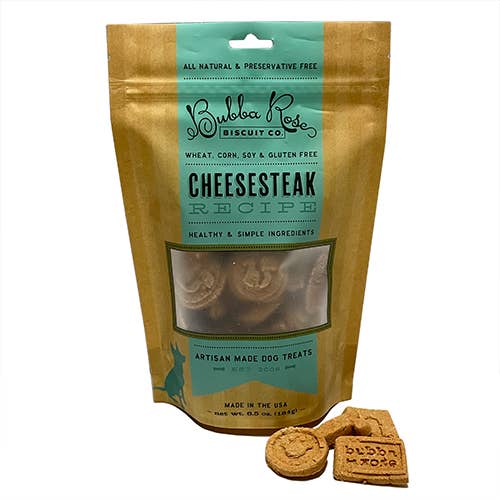 Cheesesteak Biscuit Dog Treats