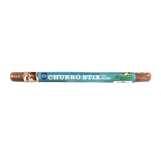 Himalayan Dog Chew Churro 10" Salmon