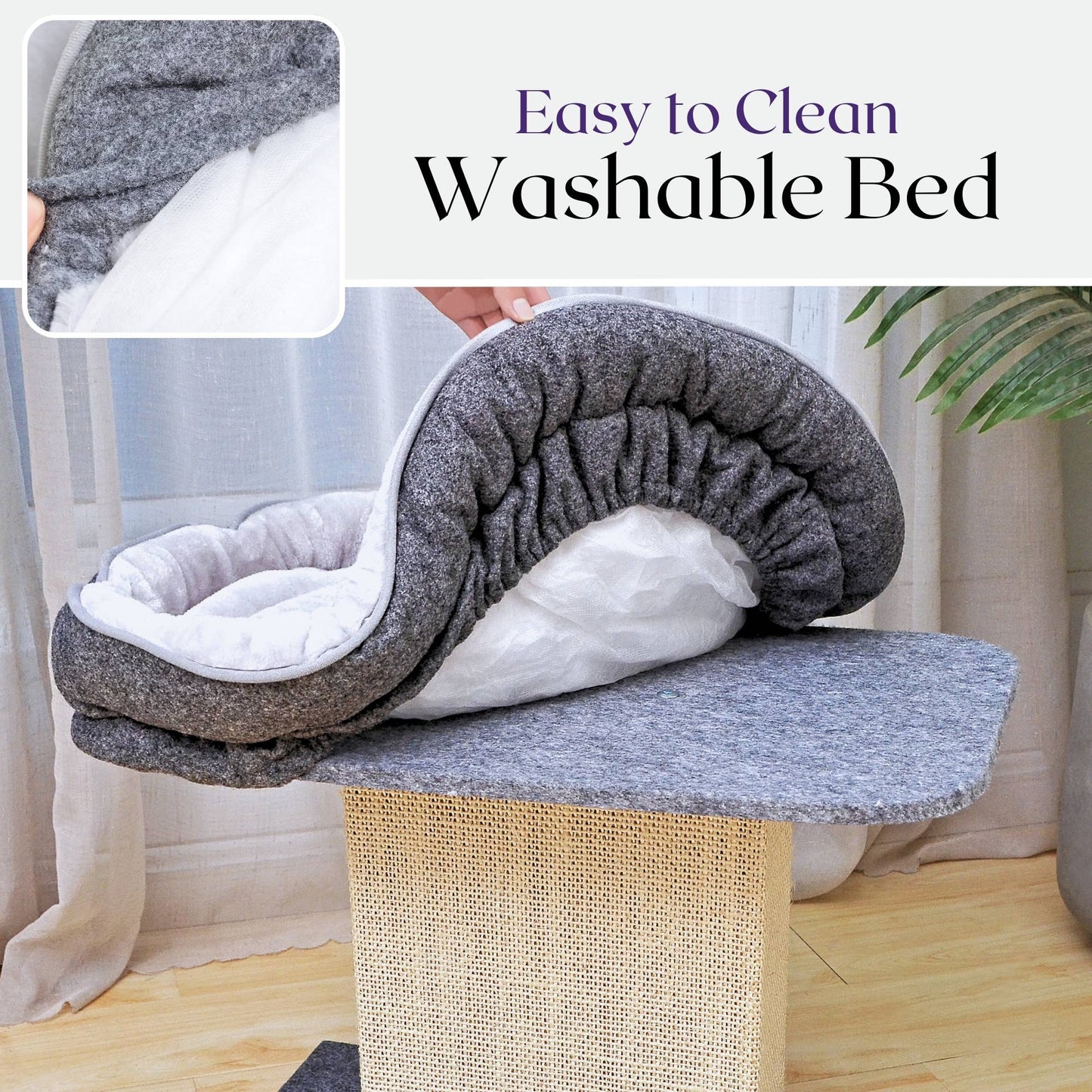 Cat tower  2-in-1 Mellow Cat Perch