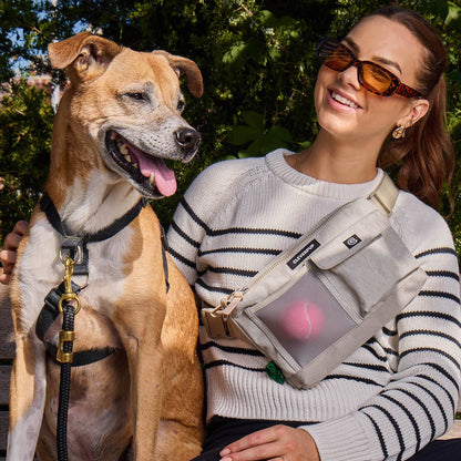 Dog Walk & Train Sling Bag: Leopard