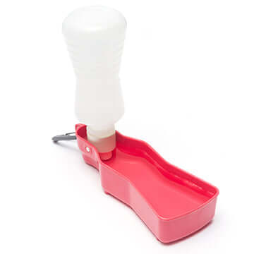 Messy Mutt Plastic Dog Water Dispenser: Blue