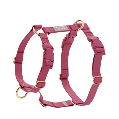 Sunny Tails Mulberry Burgundy Cloud Lite Dog Harness: