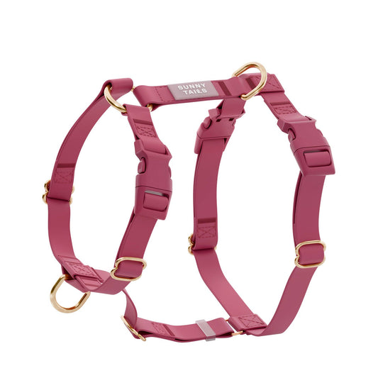 Sunny Tails Mulberry Burgundy Cloud Lite Dog Harness: