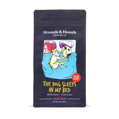 The Dog Sleeps in My Bed Xtra Caf Coffee: Ground