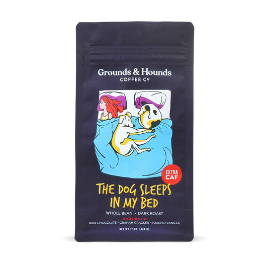 The Dog Sleeps in My Bed Xtra Caf Coffee: Ground