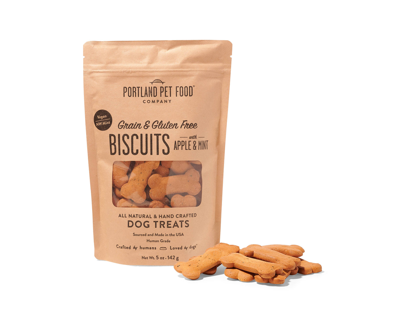 portland pet  Apple & Mint Biscuit Dog Treats