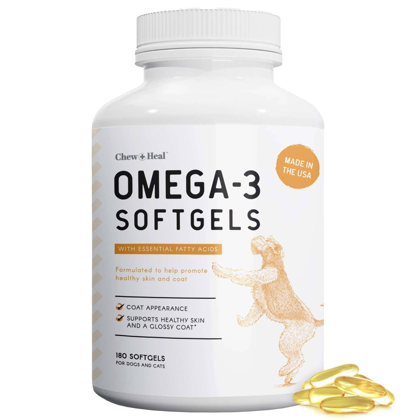 Chew + Heal Omega-3 Softgels