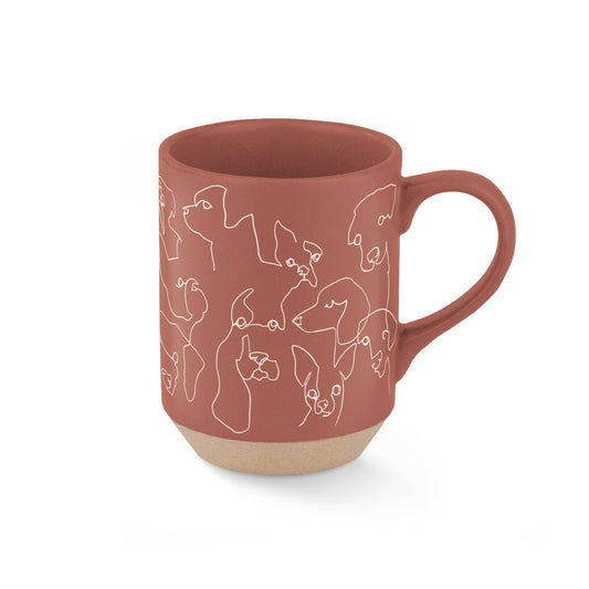 Loose Dog Line Stnwr New York Mug