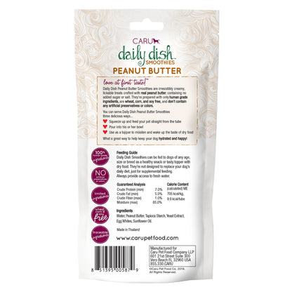 Daily Dish Smoothie Lickable Treat for Dogs - PB