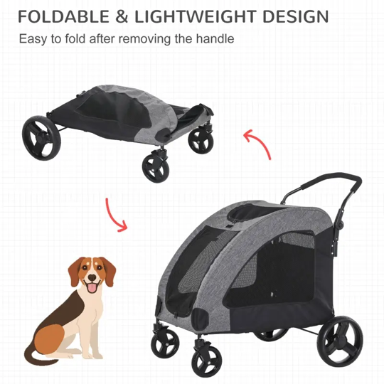 Foldable Pet Stroller