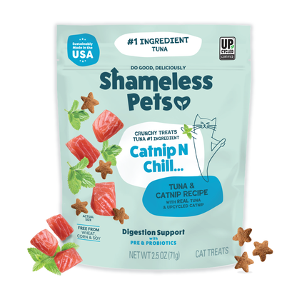 Catnip N Chill (fka Fintastic Catnip) Crunchy Cat - Tuna