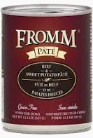 Fromm Dog Can Pate: Beef / Sweet potato