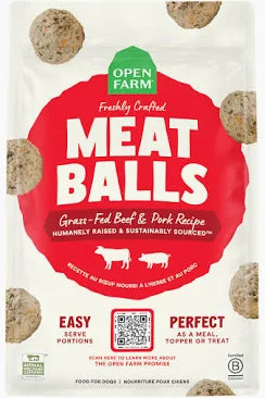 Open Farm Meatballs Frozen: Beef & Pork