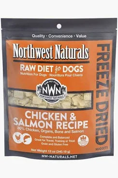 Northwest Naturals Freeze-Dried Raw Nuggets - Chicken & Salmon 25oz
