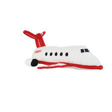 Tuffy Transportation Airplane Dog Toy