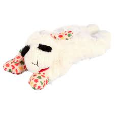Multipet Autumn Lamb Chop Dog Toy