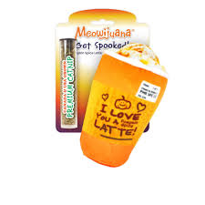Meowijuana "Get Spooked" - Spiced Latte Fillable Catnip Toy
