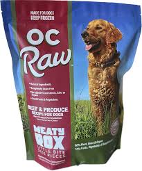 Oc Raw Meaty Rox Raw Dog Food 3lb