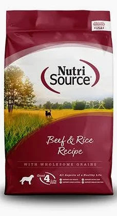 Nutri Source Beef & Rice Dry Dog Food