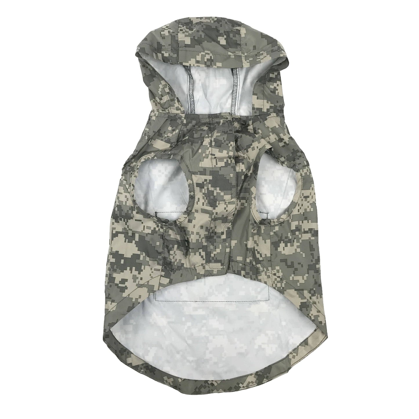 US Army Packable Dog Raincoat - Camo: Medium