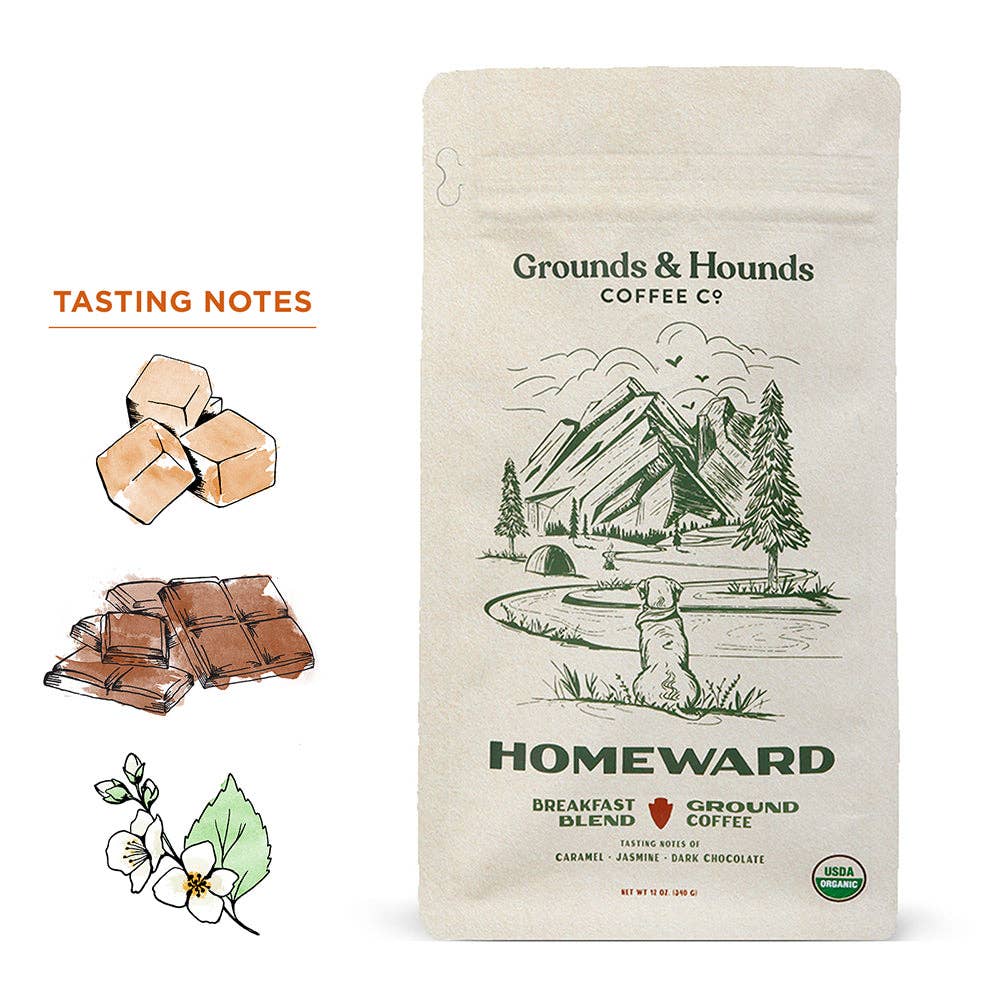 Homeward Breakfast Blend Coffee: Ground