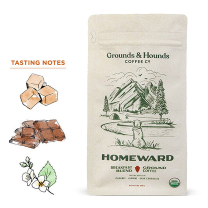 Homeward Breakfast Blend Coffee: Ground