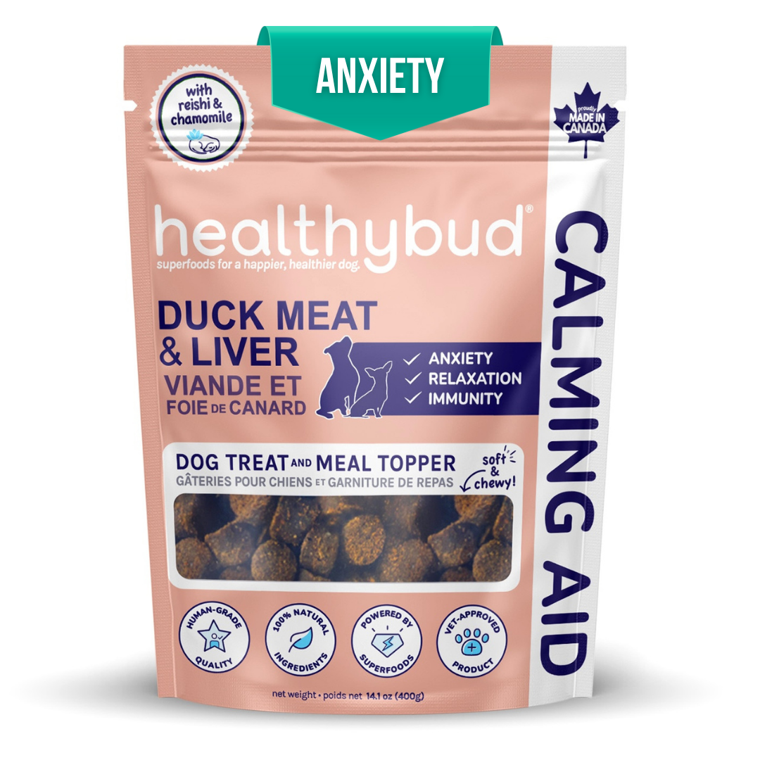 Healthybud's Functional Duck Dog Treats: 4.6oz