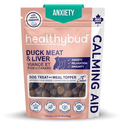 Healthybud's Functional Duck Dog Treats: 4.6oz