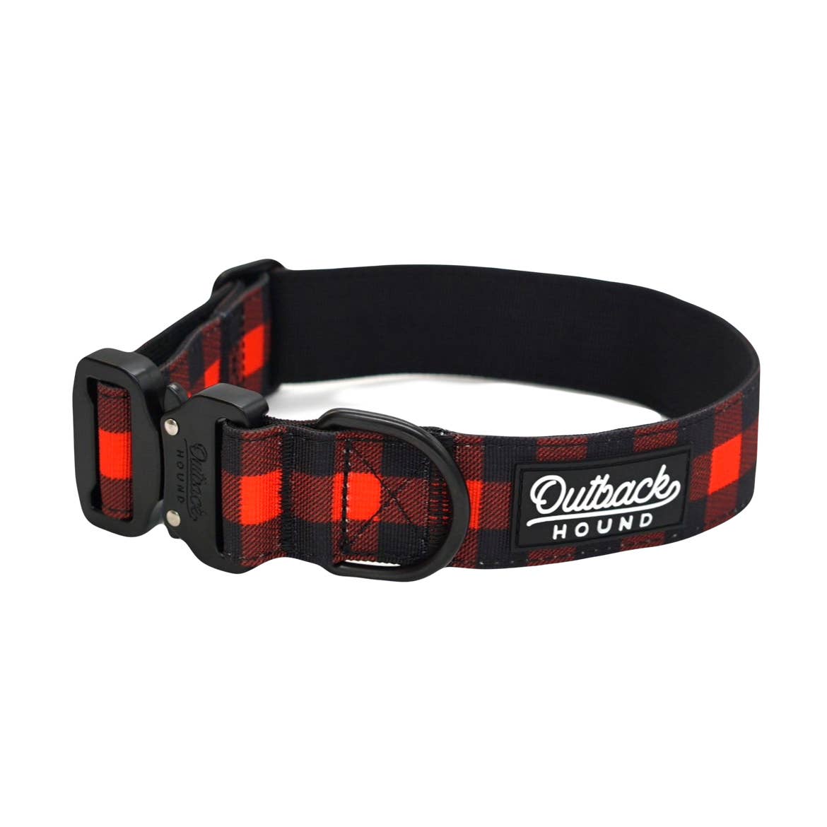 Outback Hound Classic Plaid Dog Collar