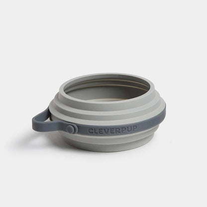 Nomad Collapsible Dog Bowl - Two Sizes Available: Sand Silicone / Large