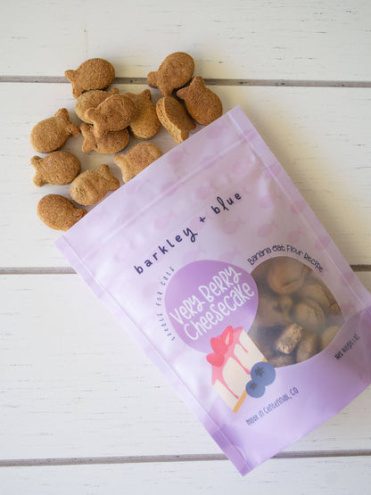Very Berry Cheesecake Cat Treats - Cat Treat Biscuits