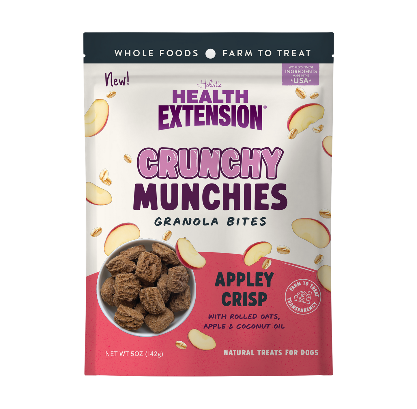 Crunchy Munchies Granola Bites-Appley Crisp