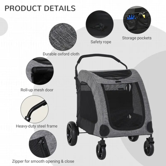 Foldable Pet Stroller