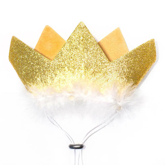 Multipet Pet Crown- Gold